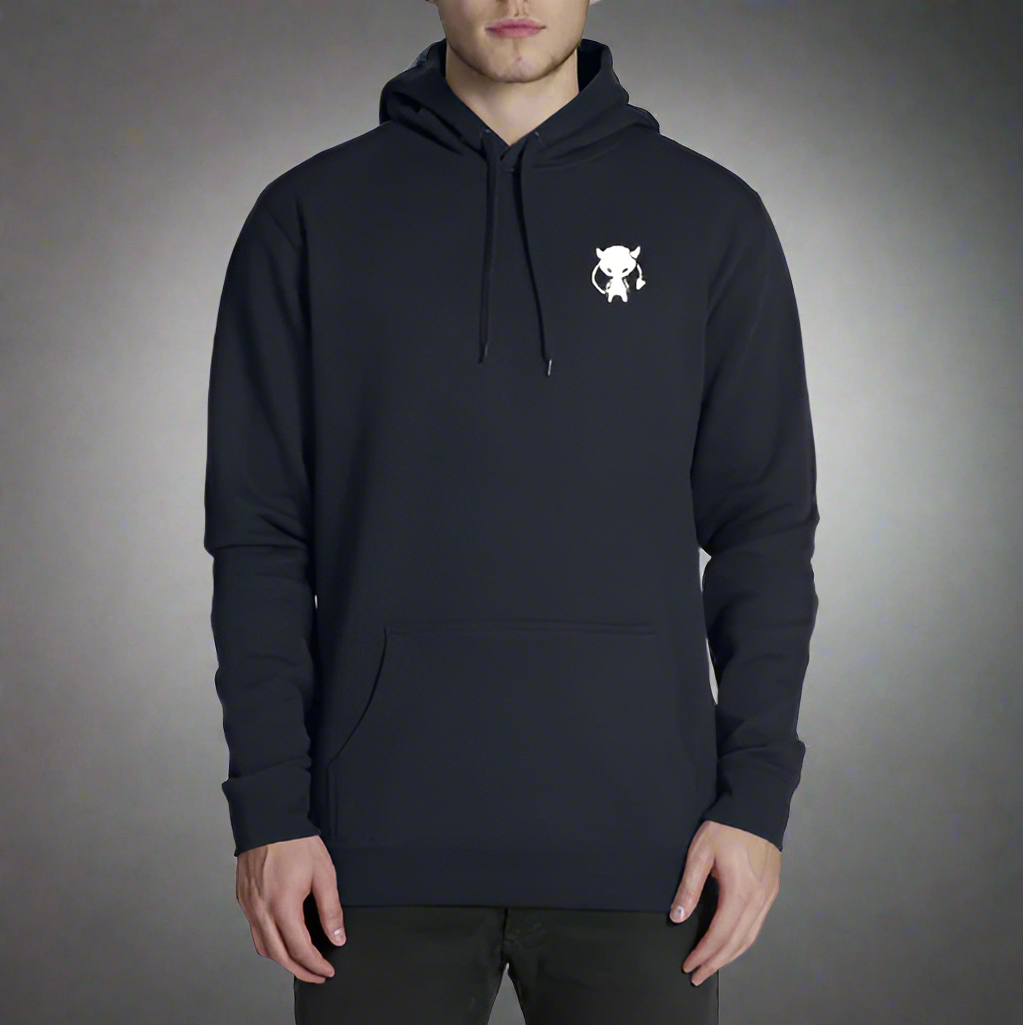 Men's Grey Stencil Hood