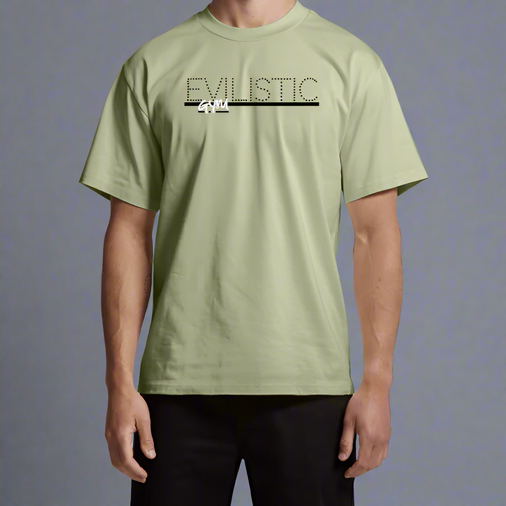 Men's Dark Green Active Performance Graphic Tee