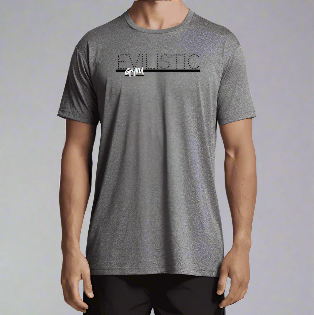 Men's Dark Green Active Performance Graphic Tee