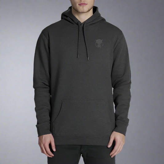 Men's Grey Stencil Hood