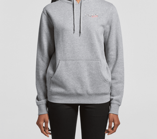 Women's Grey Stencil Hoodie