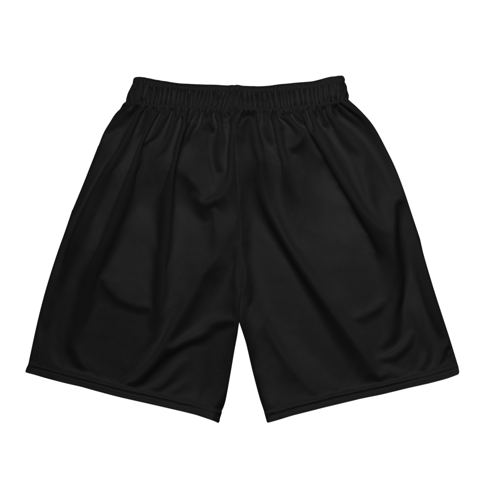 Men's Black Graphic Running Shorts