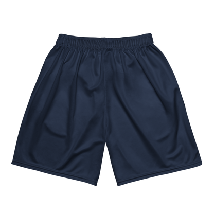 Men's Navy Mesh Gym Shorts