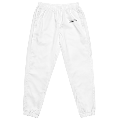 Men's White Performance Track Pants