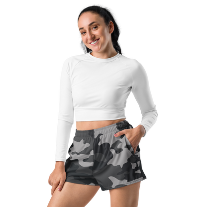 Women's Grey Athletic Shorts