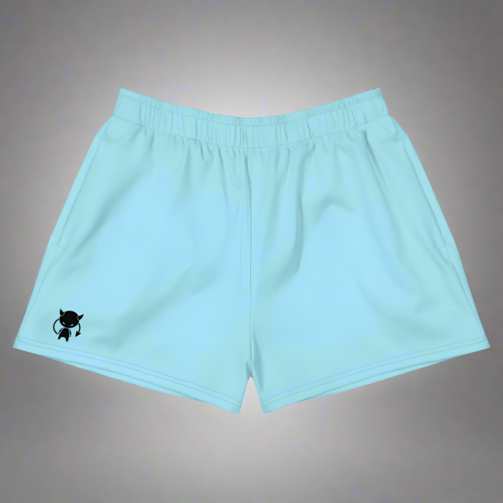 Women's Blue Athletic Shorts