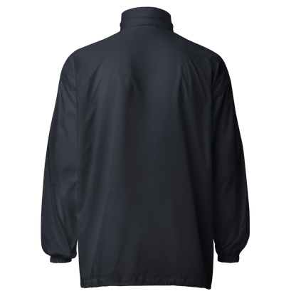 Men's Navy Lightweight Windbreaker Jacket