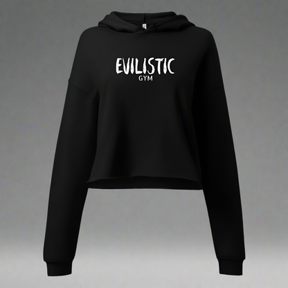 Women's Cropped Hoodie Black