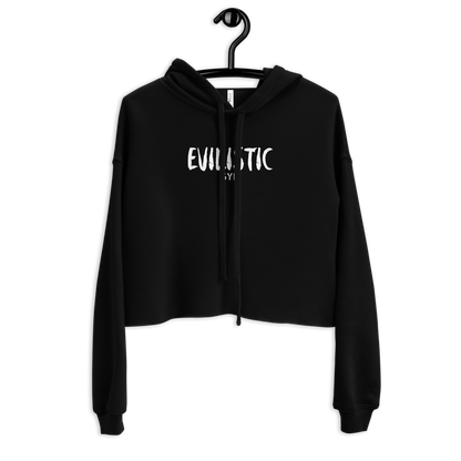 Women's Cropped Hoodie Black