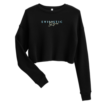 Women's Cropped Sweatshirt Blue