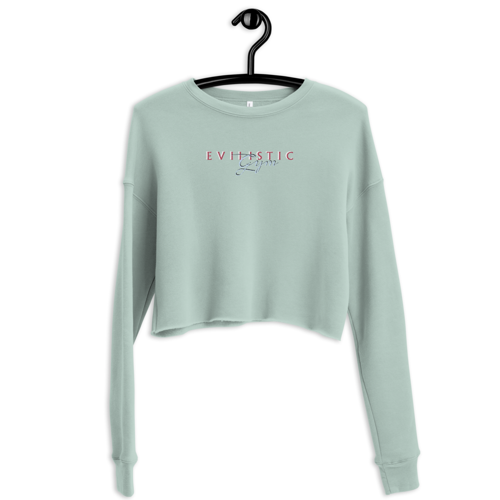 Women's Cropped Sweatshirt Pink