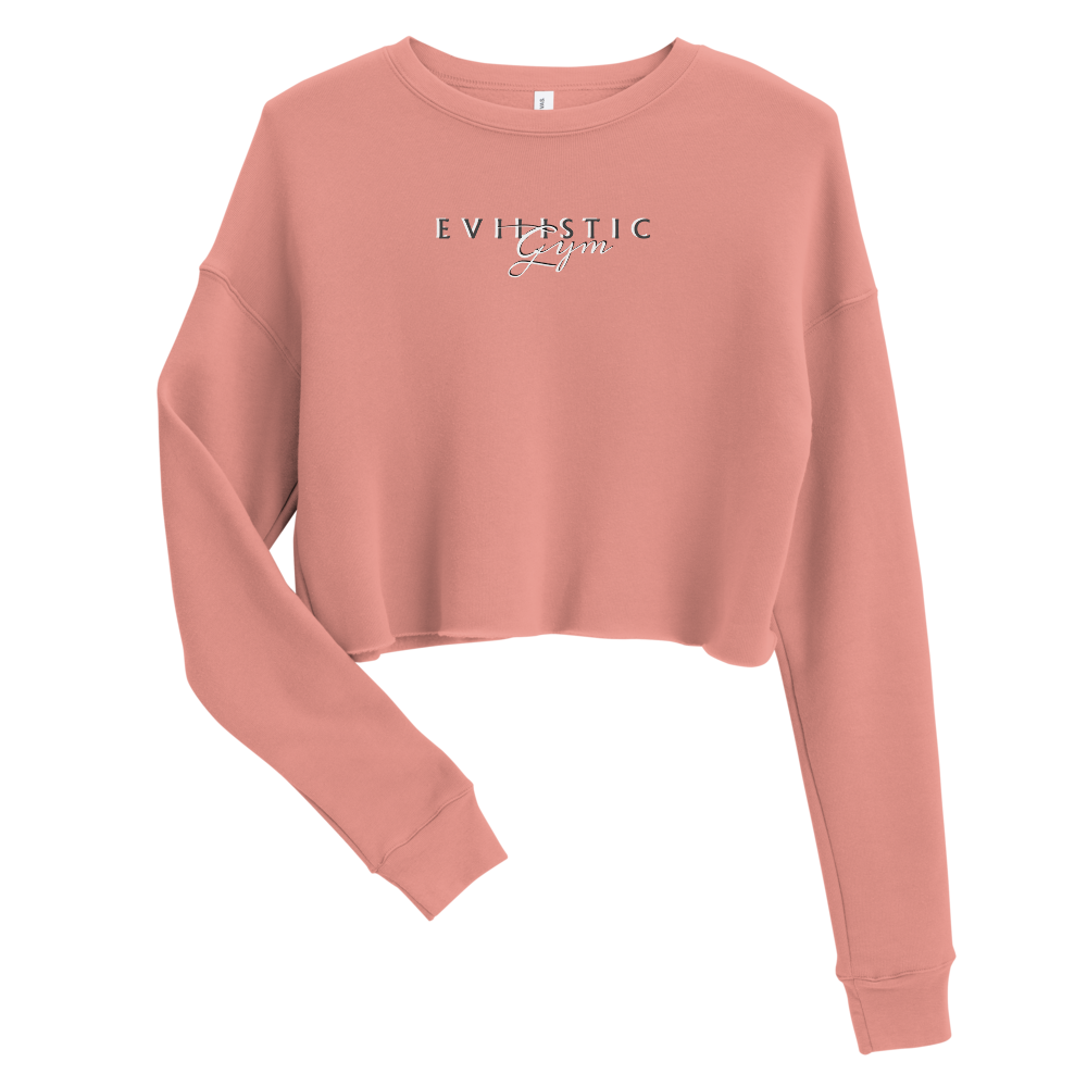 Women's Cropped Sweatshirt Pink