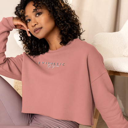 Women's Cropped Sweatshirt Pink